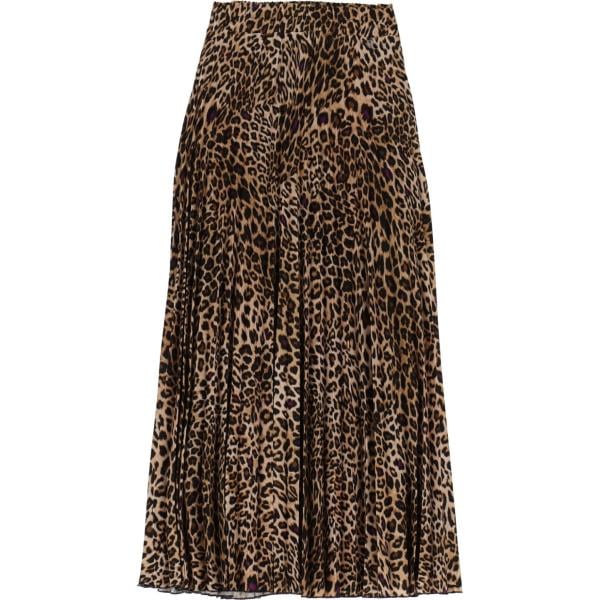 gonne longuette Dixie nero animalier