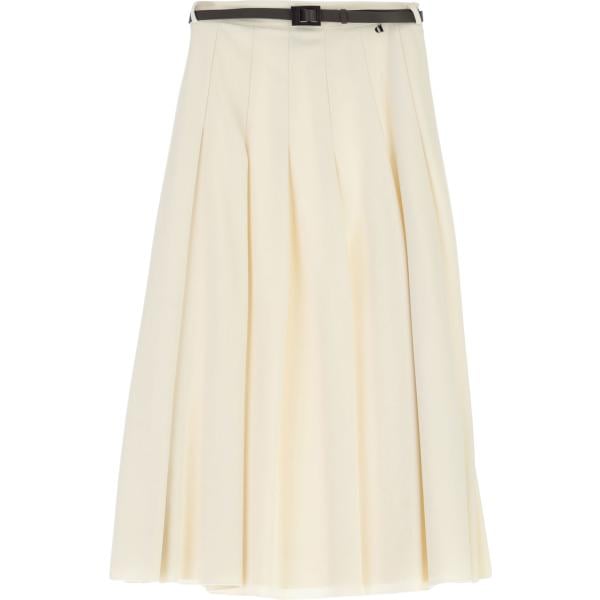 gonne longuette Dixie bianco