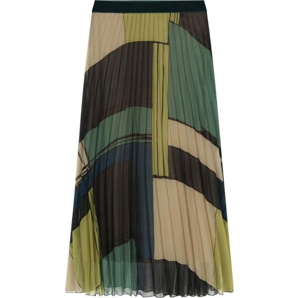 gonne longuette Dixie nero geometrica