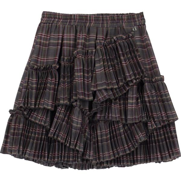 minigonne Dixie nero a quadri