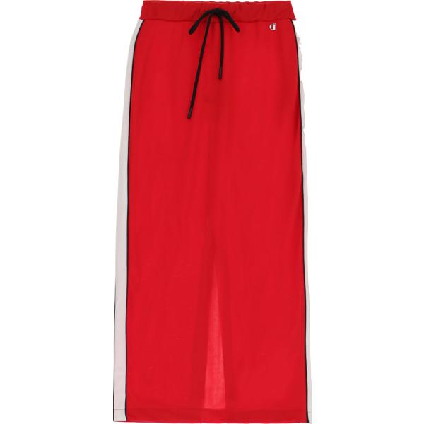 gonne longuette Dixie rosso a righe