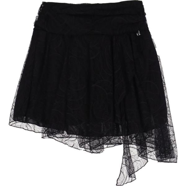 minigonne Dixie nero tinta unita