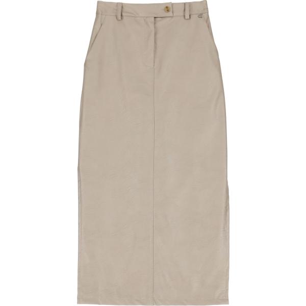 gonne lunghe Dixie marrone tinta unita