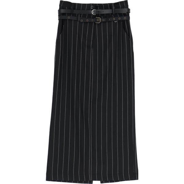 gonne lunghe Dixie nero a righe