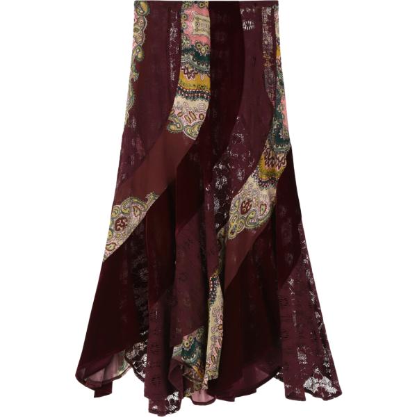 gonne lunghe Dixie nero con stampe