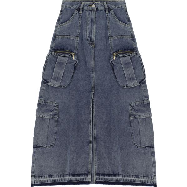 gonne lunghe Dixie blu