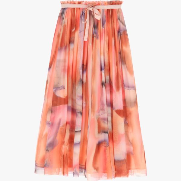 gonne longuette Dixie arancione