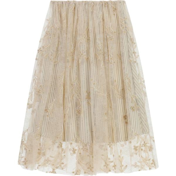 gonne lunghe Dixie marrone a fiori