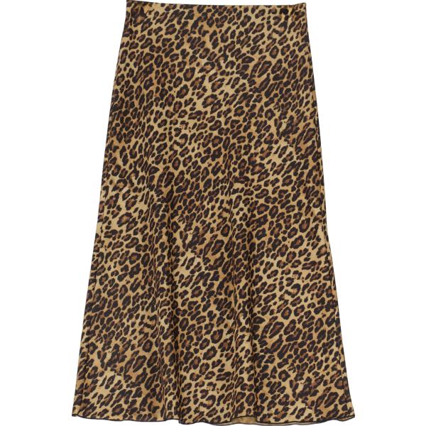 gonne longuette Dixie marrone animalier