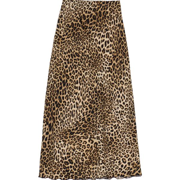 gonne longuette Dixie marrone animalier