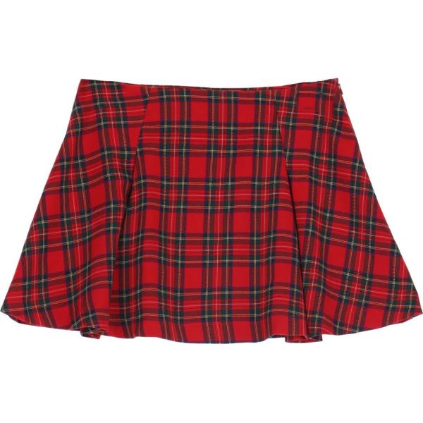 minigonne Dixie rosso a quadri