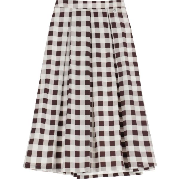gonne lunghe Dixie bianco a quadri