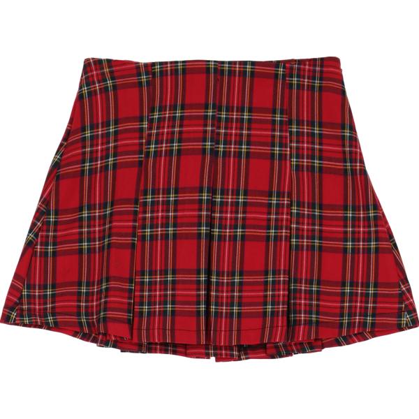 minigonne Dixie marrone scozzese