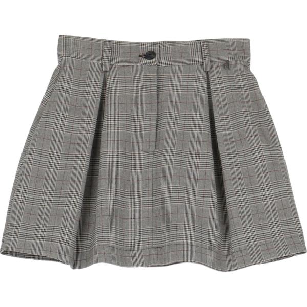 minigonne Dixie grigio a quadri