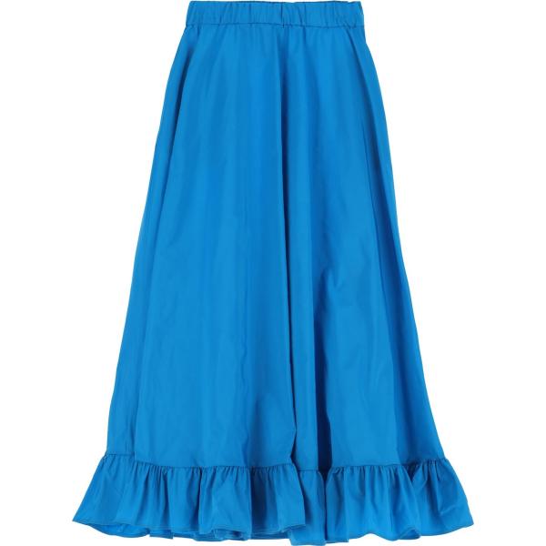 gonne lunghe Dixie blu tinta unita