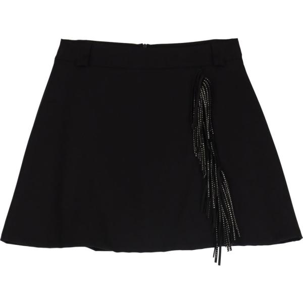 minigonne Dixie nero tinta unita