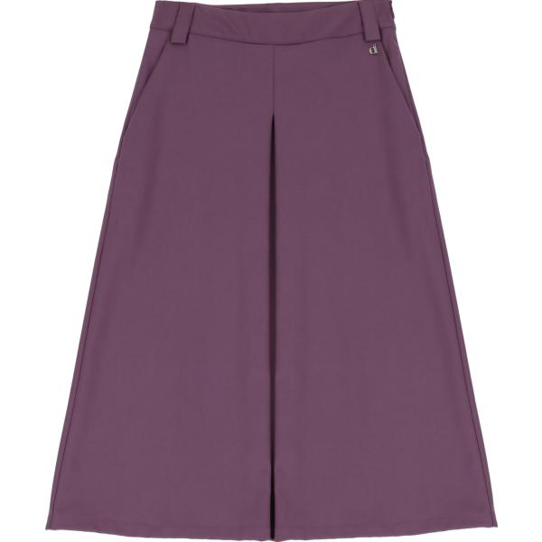 gonne longuette Dixie viola tinta unita