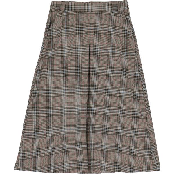 gonne longuette Dixie marrone principe di galles