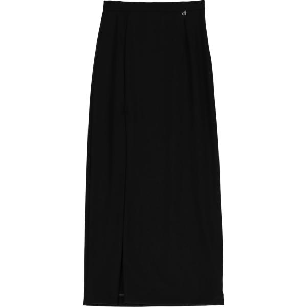 gonne lunghe Dixie nero tinta unita