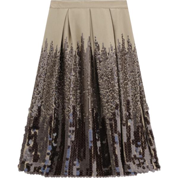 gonne longuette Dixie marrone