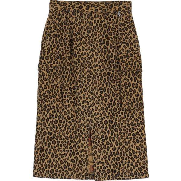 gonne longuette Dixie marrone animalier