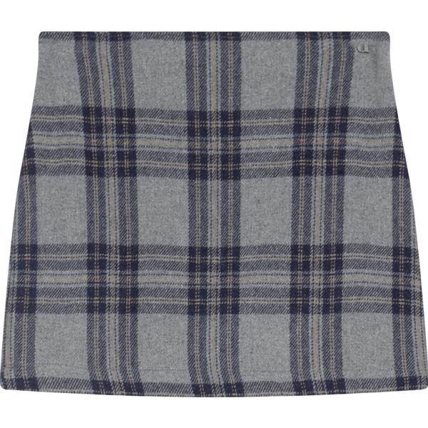 minigonne Dixie grigio a quadri