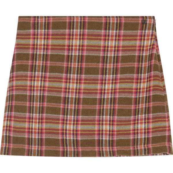 minigonne Dixie marrone con stampe