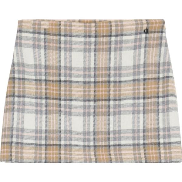 minigonne Dixie grigio a quadri