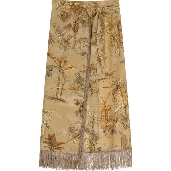 gonne Dixie marrone con stampe