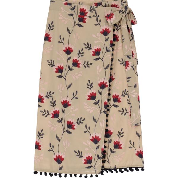 gonne Dixie marrone con stampe