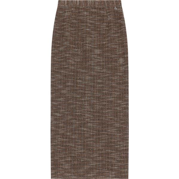gonne lunghe Dixie marrone con stampe