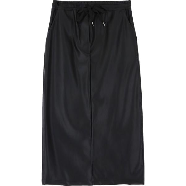 gonne longuette Dixie nero tinta unita