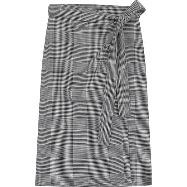 gonne longuette Dixie grigio a quadri