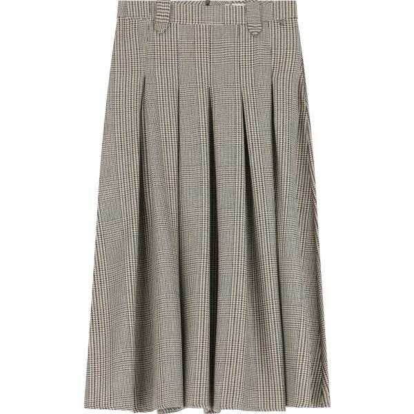 gonne lunghe Dixie grigio a quadri