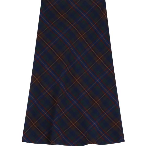 gonne lunghe Dixie nero scozzese