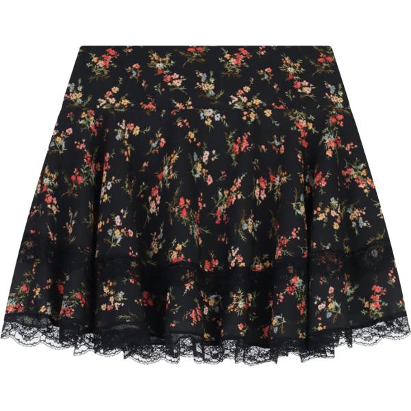 minigonne Dixie nero a fiori
