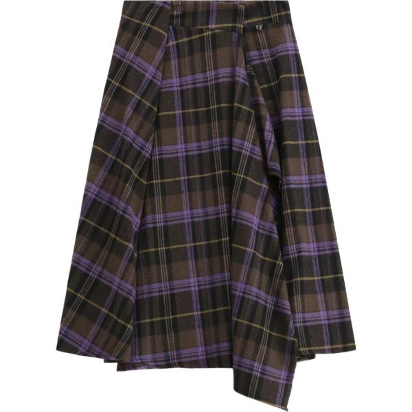 gonne lunghe Dixie marrone scozzese