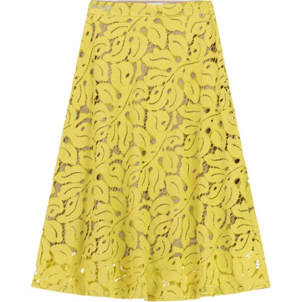 gonne longuette Dixie giallo con stampe