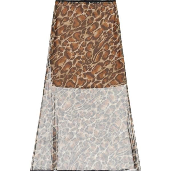 gonne lunghe Dixie grigio animalier