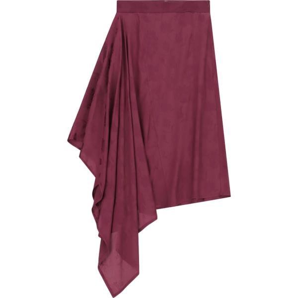 Gonna longuette da donna in viola chiaro a vita alta Dixie Dixie
