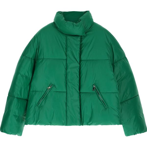 piumini Dixie verde tinta unita