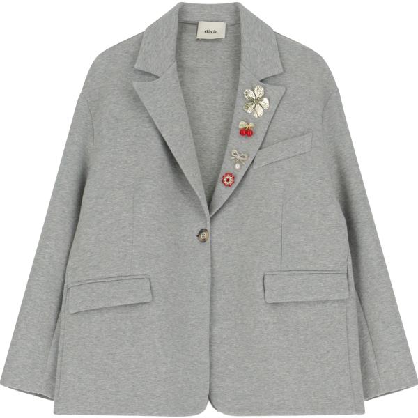 blazer Dixie grigio