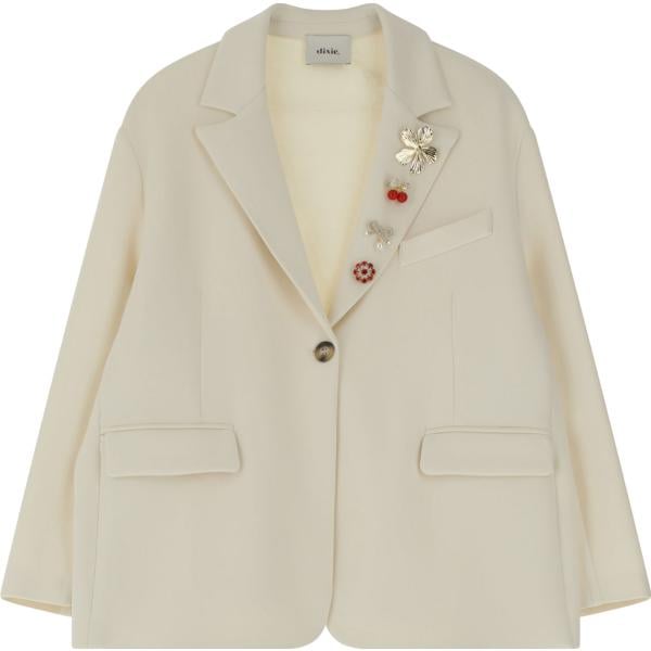 blazer Dixie bianco
