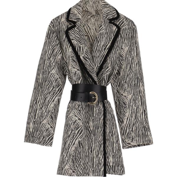 cappotti Dixie grigio animalier