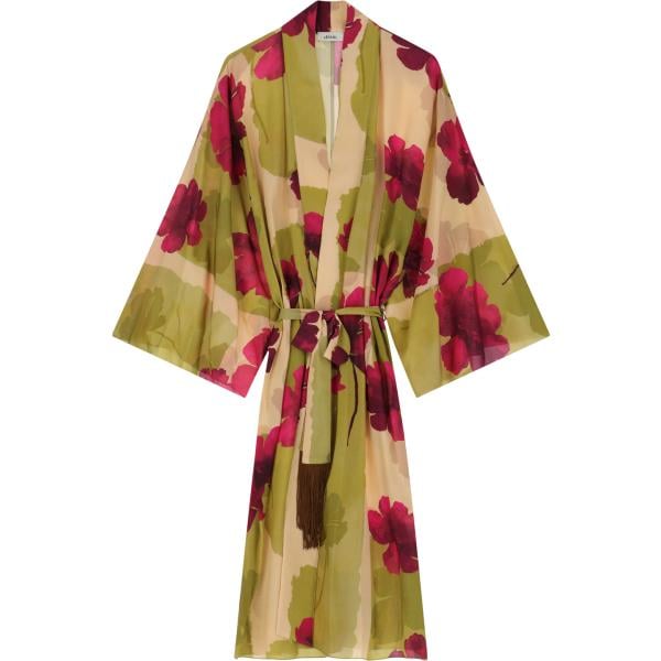 cappotti Dixie verde a fiori