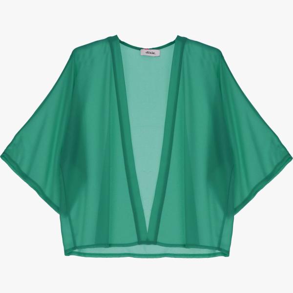 cardigans Dixie verde tinta unita