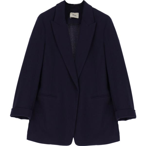 blazer Dixie blu tinta unita