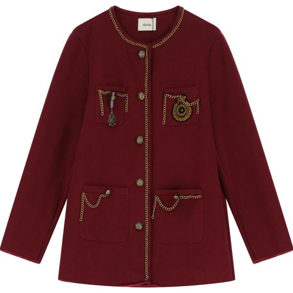 blazer Dixie marrone