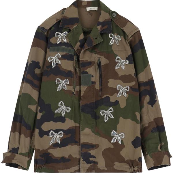 blazer Dixie marrone military