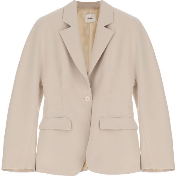 blazer Dixie marrone tinta unita